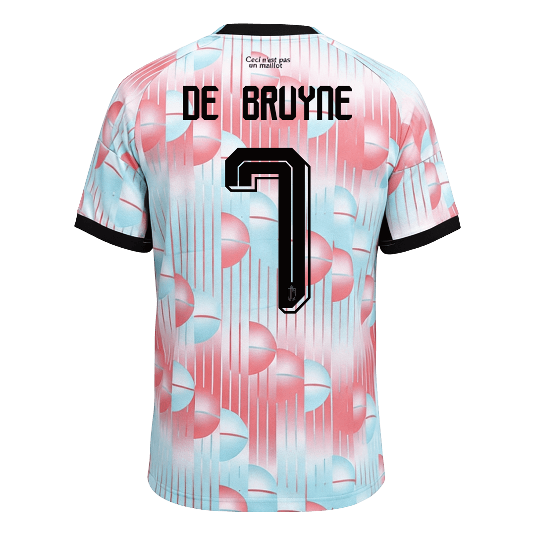 DE BRUYNE #7 Men's Belgium World Cup 2026 Away Soccer Jersey product view 9
