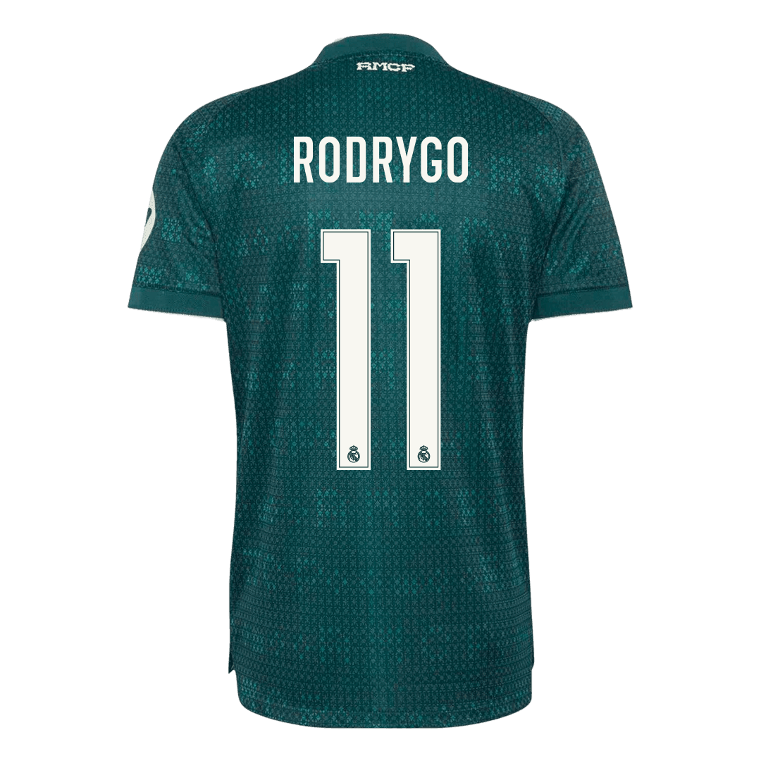 RODRYGO #11 Men's Real Madrid 2026/27 Player Version Away Soccer Jersey product view 3
