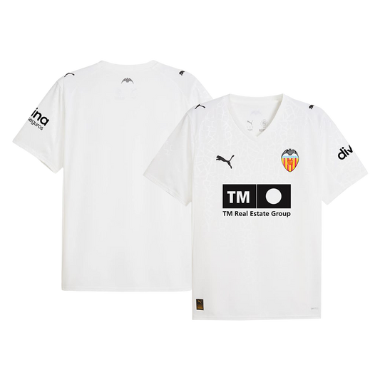 Men's Valencia 2025/26 Home Soccer Jersey product view 2