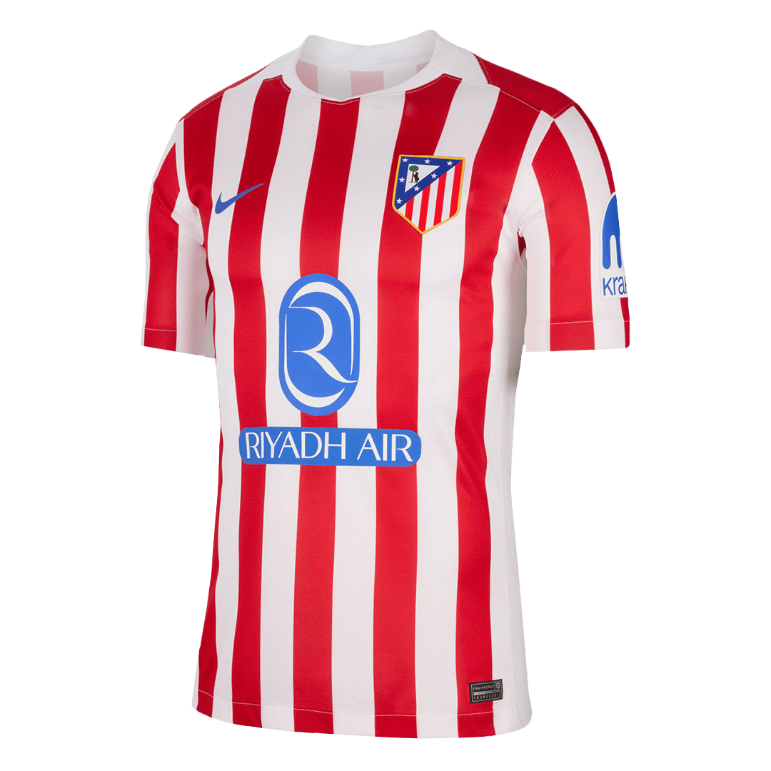 GRIEZMANN #7 Men's Atletico Madrid 2025/26 Home Soccer Jersey product view 12