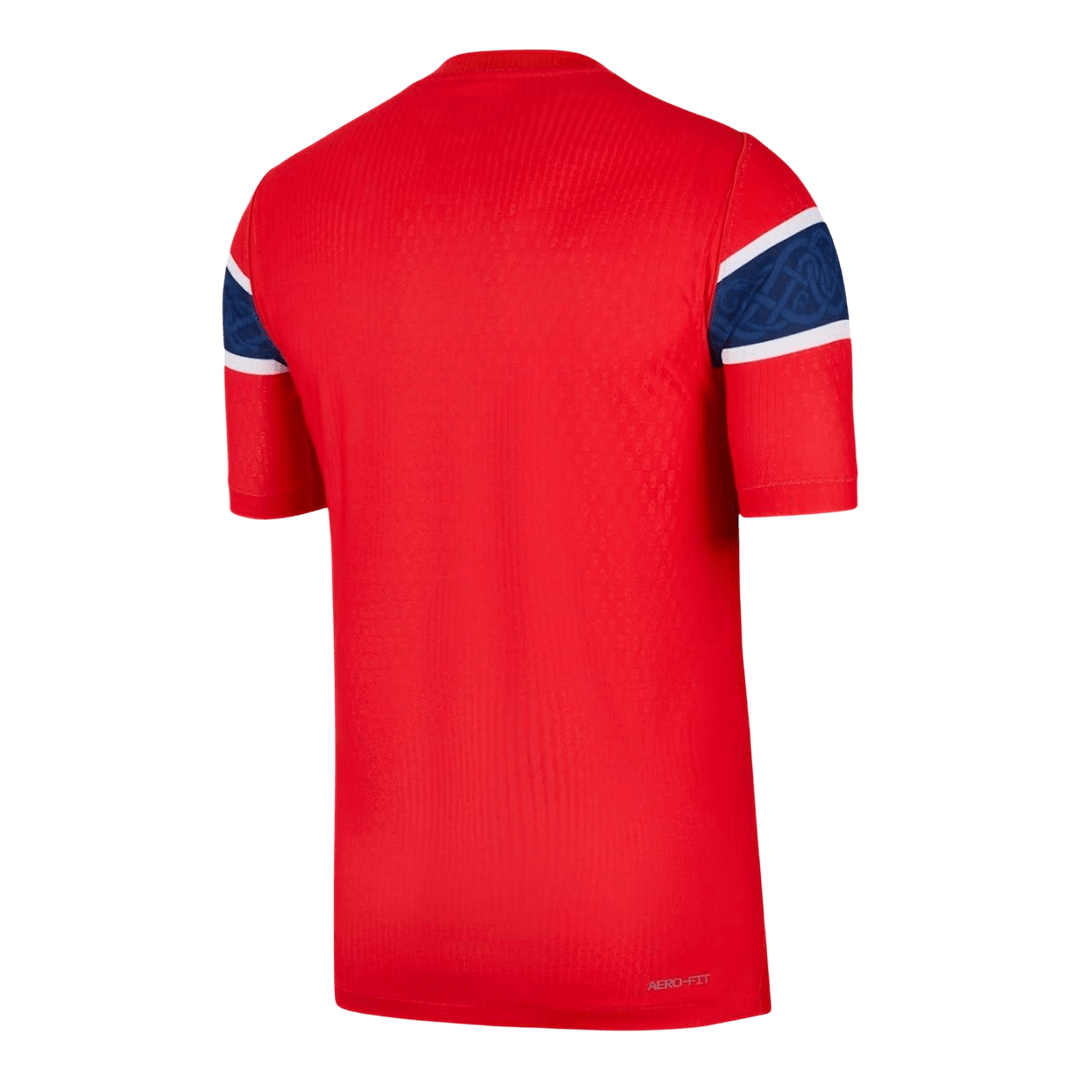 Men's Norway World Cup 2026 Player Version Home Soccer Jersey - Slim Fit product view 10