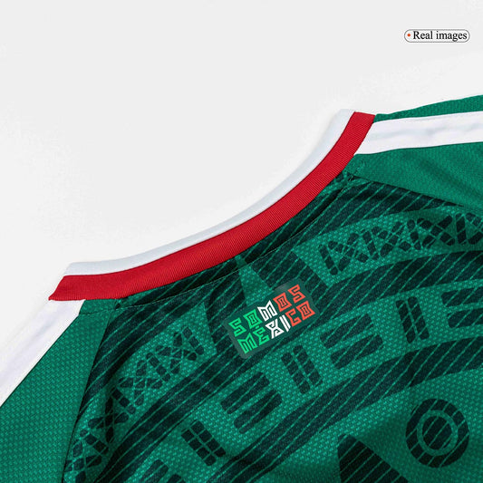 Men's Mexico World Cup 2026 Home Long Sleeve Soccer Jersey product view 2
