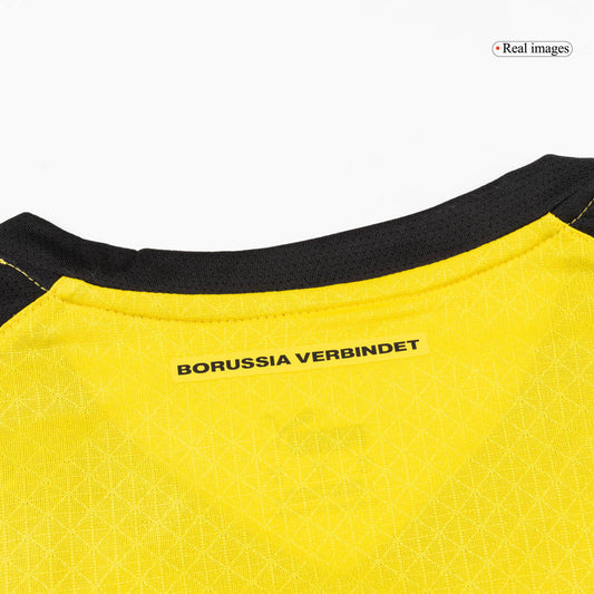 Men's Borussia Dortmund 2025/26 Player Version Home Soccer Jersey - Slim Fit product view 2