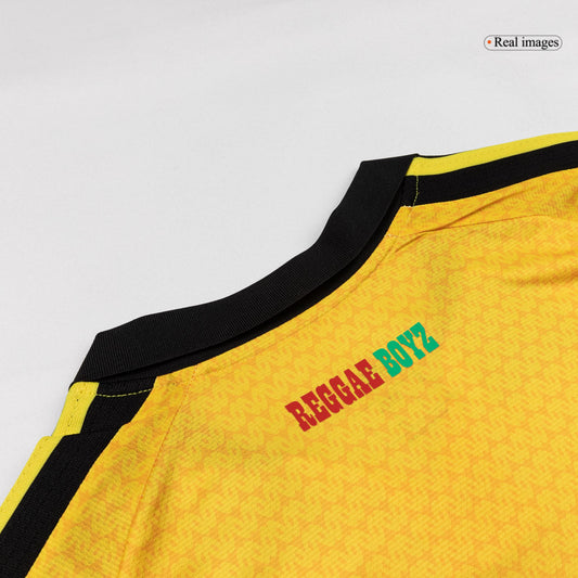 Men's Jamaica World Cup 2026 Player Version Home Soccer Jersey - Slim Fit product view 2