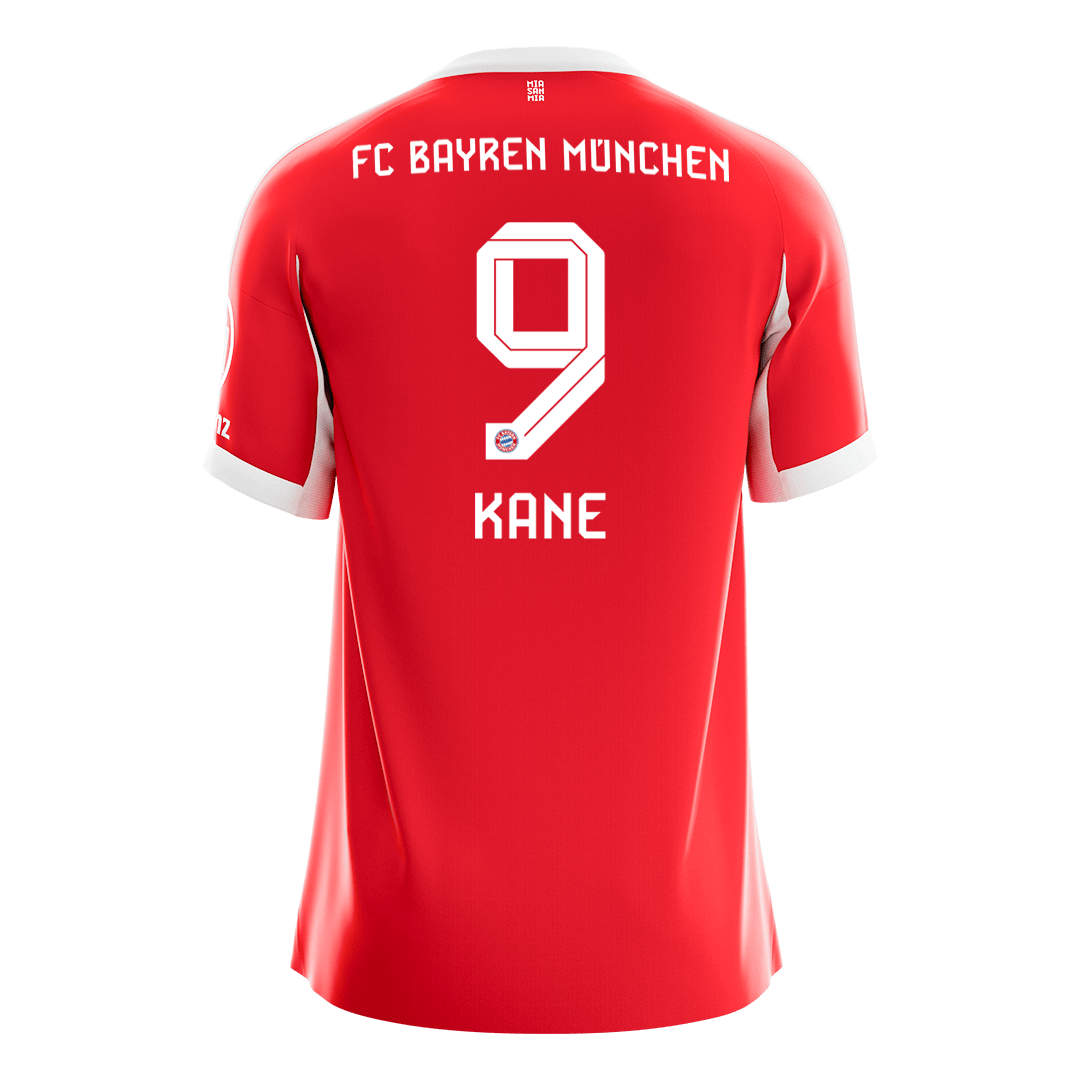 KANE #9 Men's Bayern Munich 2025/26 Home Soccer Jersey Premium product view 10