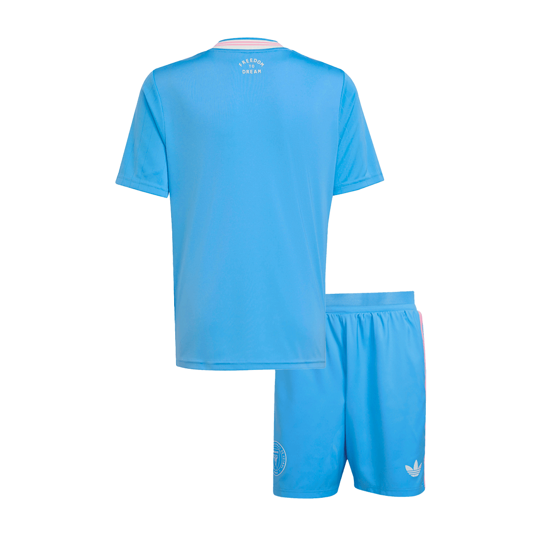Kid's Inter Miami CF 2025 Third Away Soccer Jersey Kit