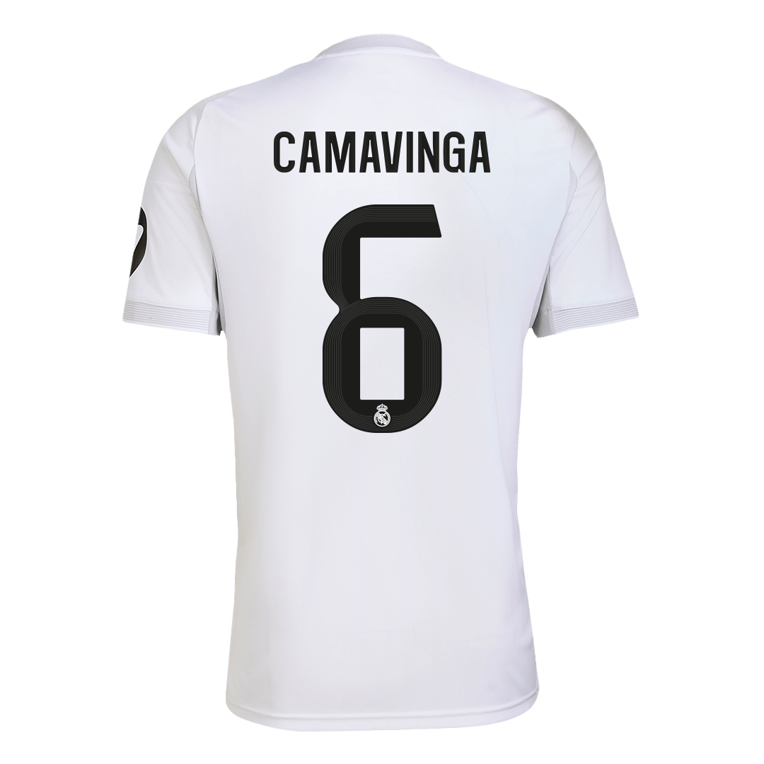 CAMAVINGA #6 Men's Real Madrid 2025/26 Home Soccer Jersey Premium product view 9
