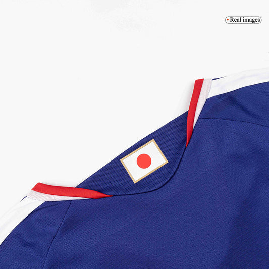Men's Japan World Cup 2026 Home Long Sleeve Soccer Jersey product view 2