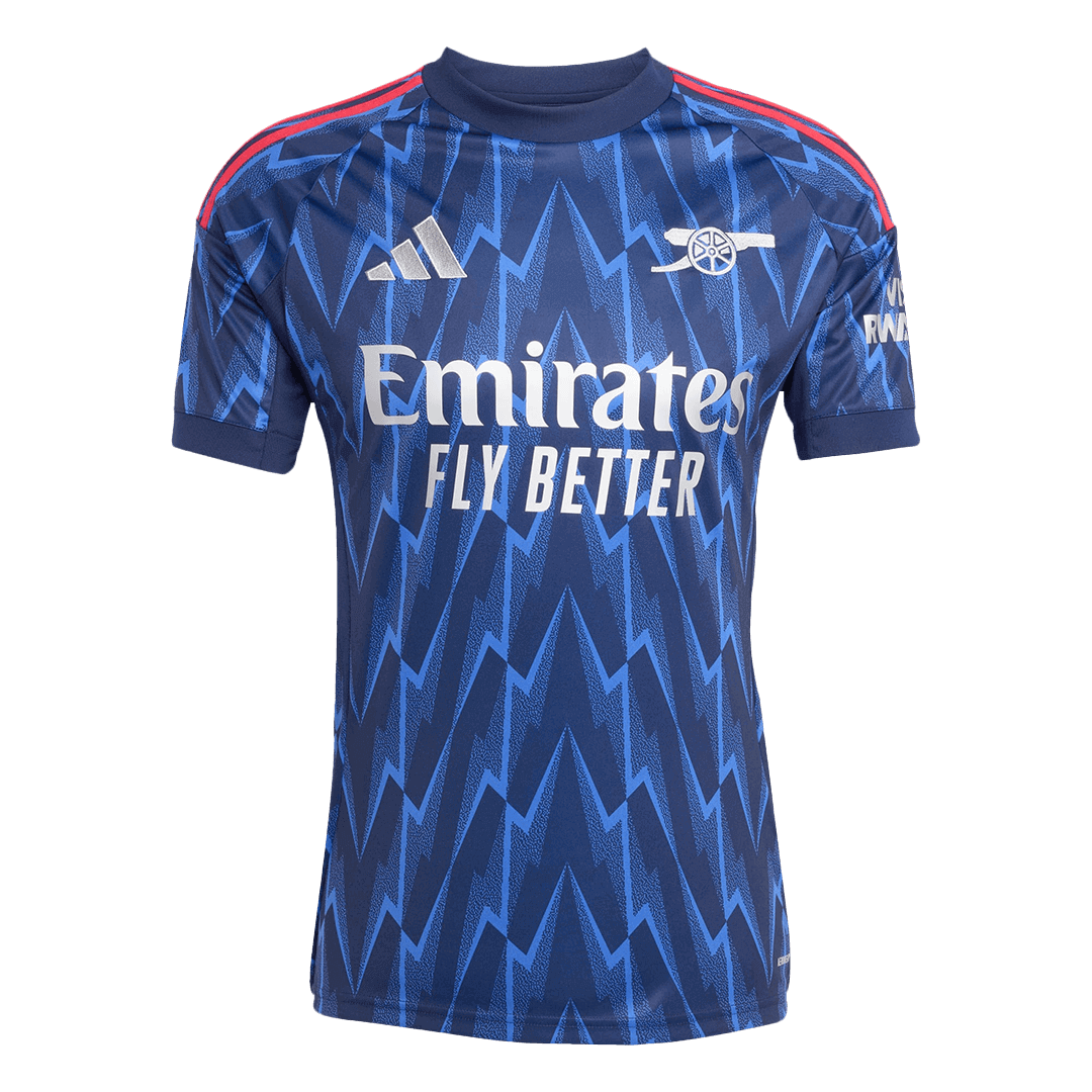SAKA #7 Men's Arsenal 2025/26 Away Soccer Jersey product view 12
