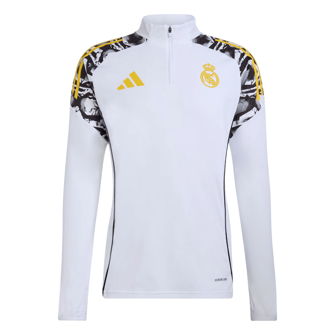 Kid's Real Madrid 2025/26 Zipper Sweatshirt Kit