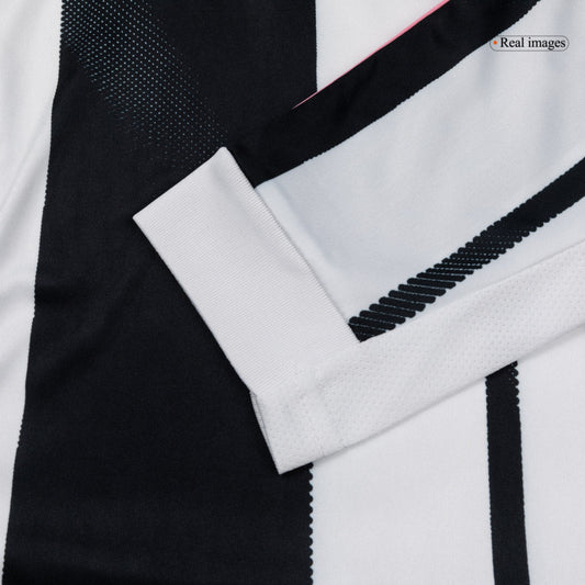 Men's Juventus 2025/26 Home Long Sleeve Soccer Jersey product view 2