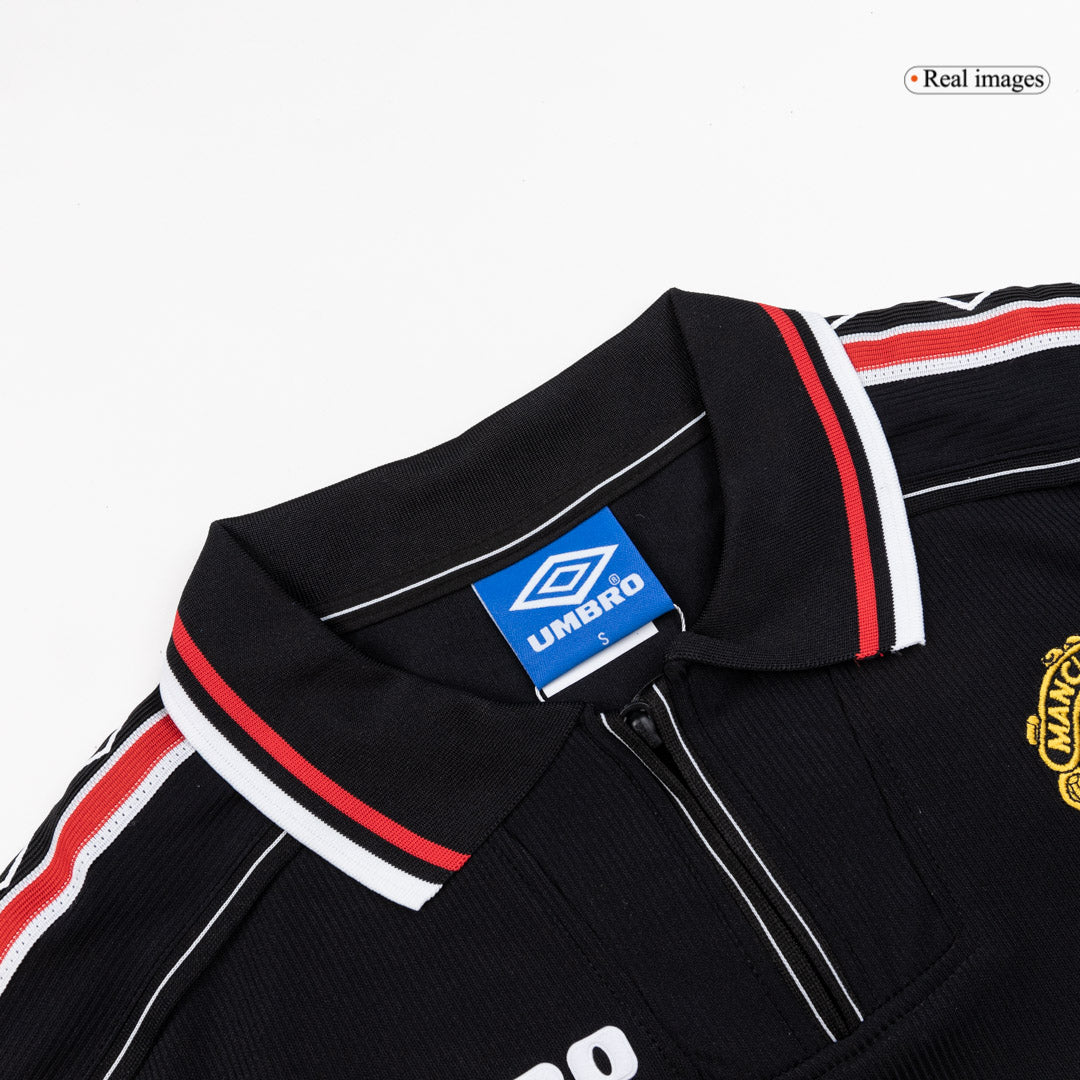 Retro Men's Manchester United 1998 Away Soccer Jersey product view 8
