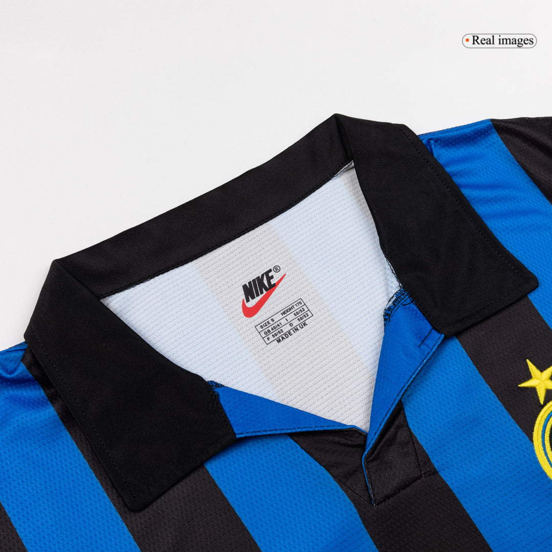 Retro Men's Inter Milan 1998/99 Home Soccer Jersey product view 8