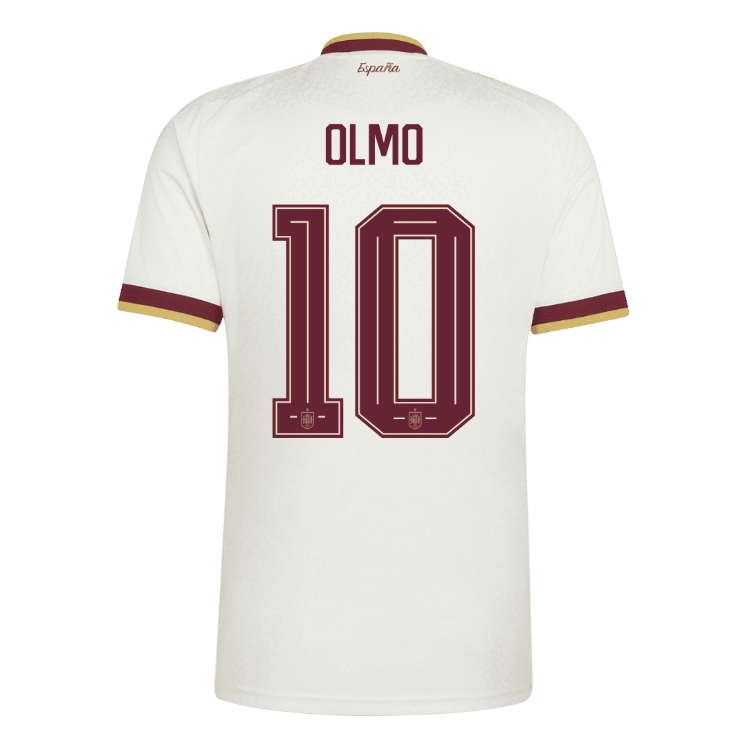 OLMO #10 Men's Spain World Cup 2026 Champion Edition Away Soccer Jersey product view 3