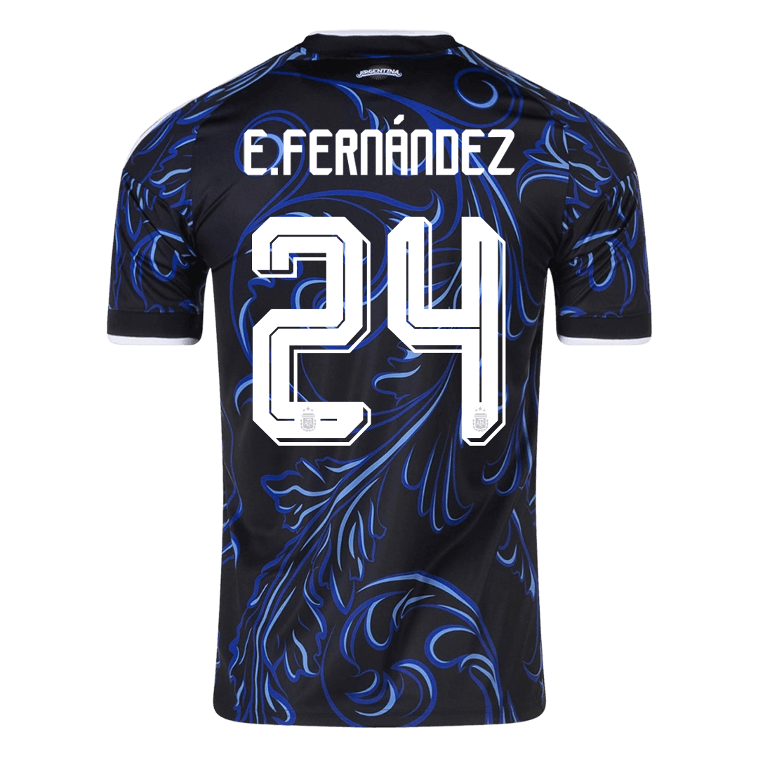 E. FERNÁNDEZ #24 Men's Argentina World Cup 2026 Away Soccer Jersey product view 9