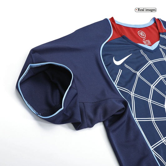 Retro Men's Atletico Madrid 2004/05 Away Soccer Jersey product view 2