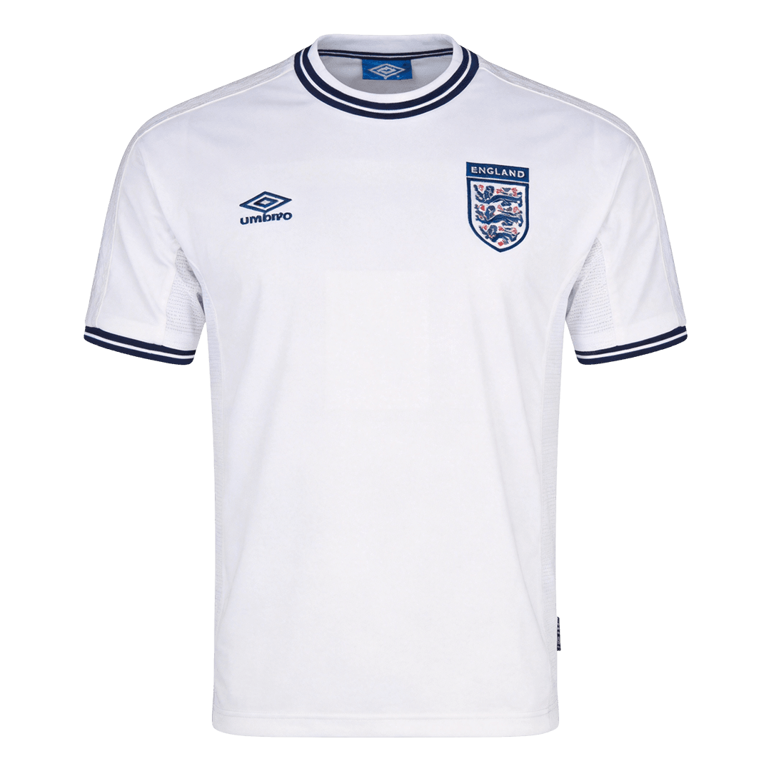 Retro Men's England 2000 Home Soccer Jersey product view 1