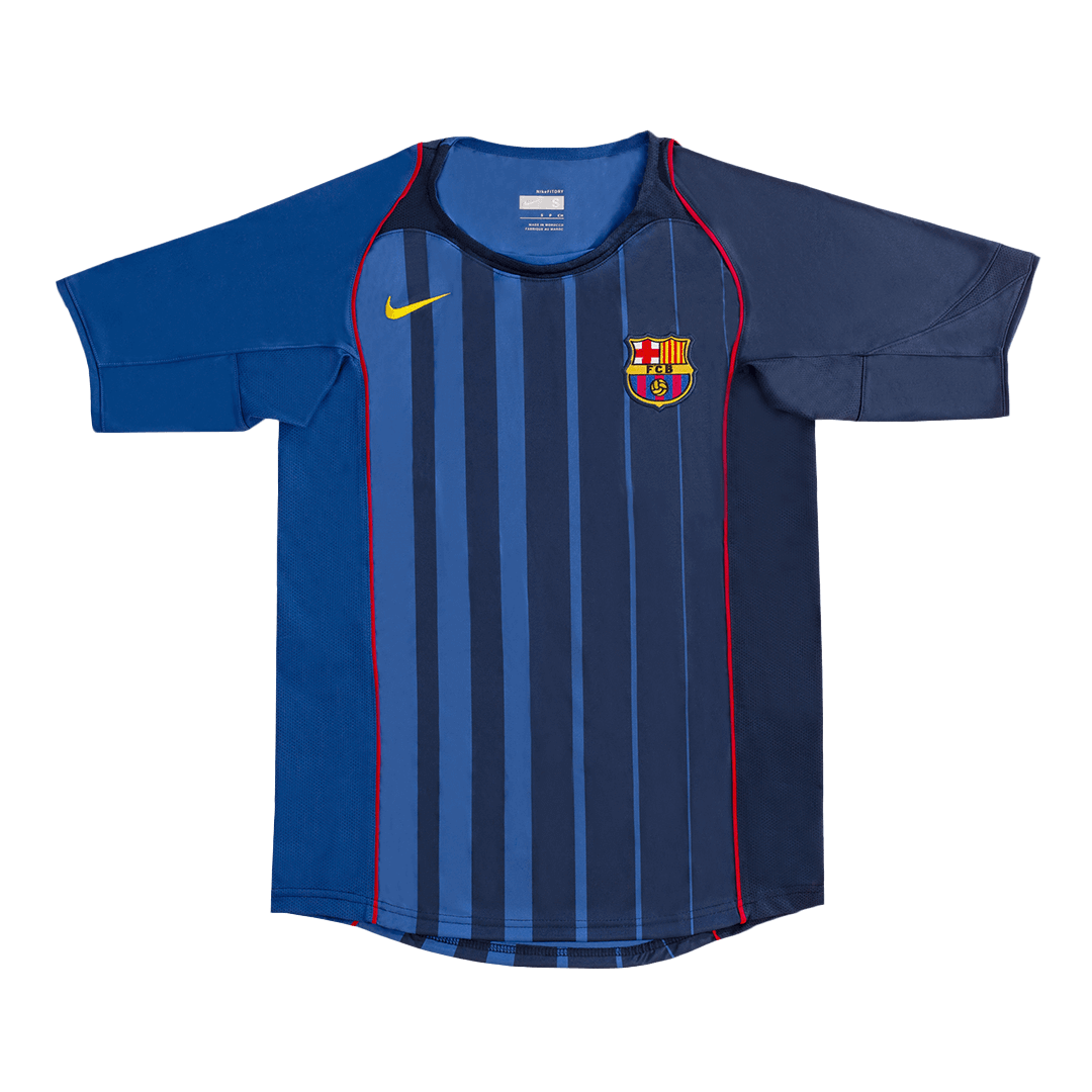 Retro MESSI #30 Men's Barcelona 2004/05 Away Soccer Jersey product view 8