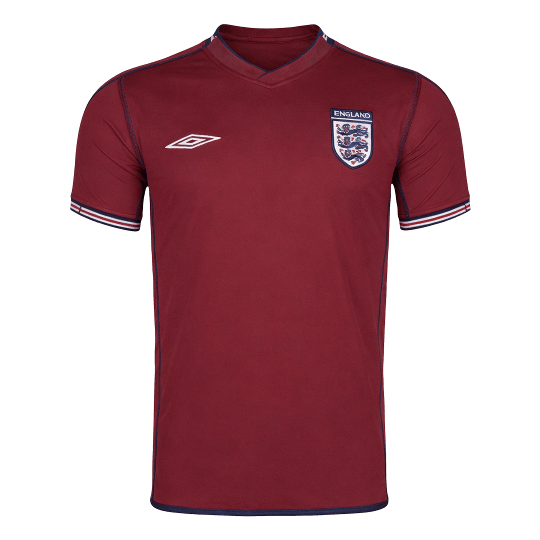 Retro Men's England 2002 Away Soccer Jersey product view 1