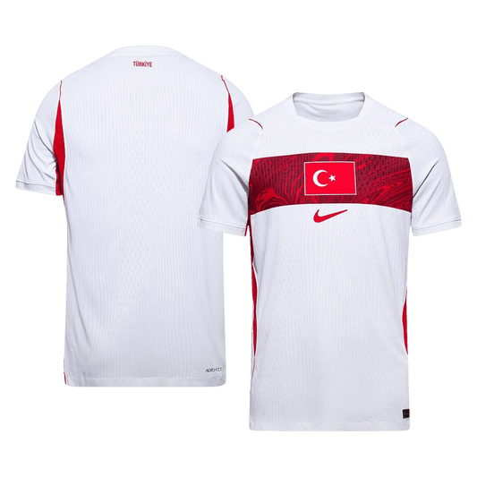 Men's Turkey World Cup 2026 Player Version Away Soccer Jersey - Slim Fit product view 2