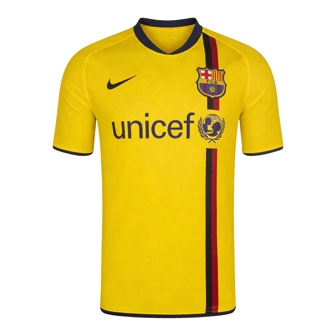 Retro Men's Barcelona 2008/10 Away Soccer Jersey product view 1