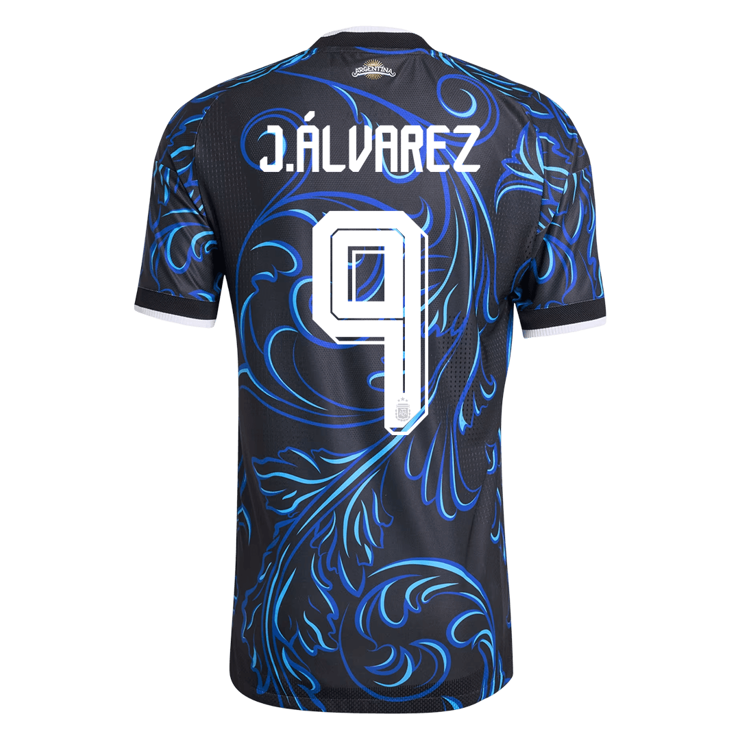 J. ÁLVAREZ #9 Men's Argentina World Cup 2026 Player Version Away Soccer Jersey - Slim Fit product view 9
