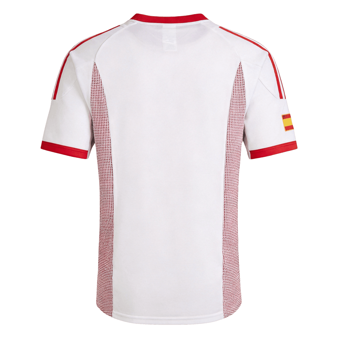 Retro Men's Spain World Cup 2002 Away Soccer Jersey product view 2