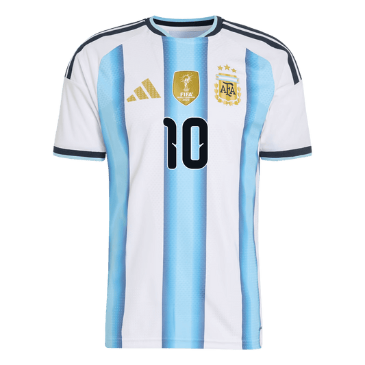 MESSI #10 Men's Argentina World Cup 2026 Player Version Home Soccer Jersey - Slim Fit product view 2