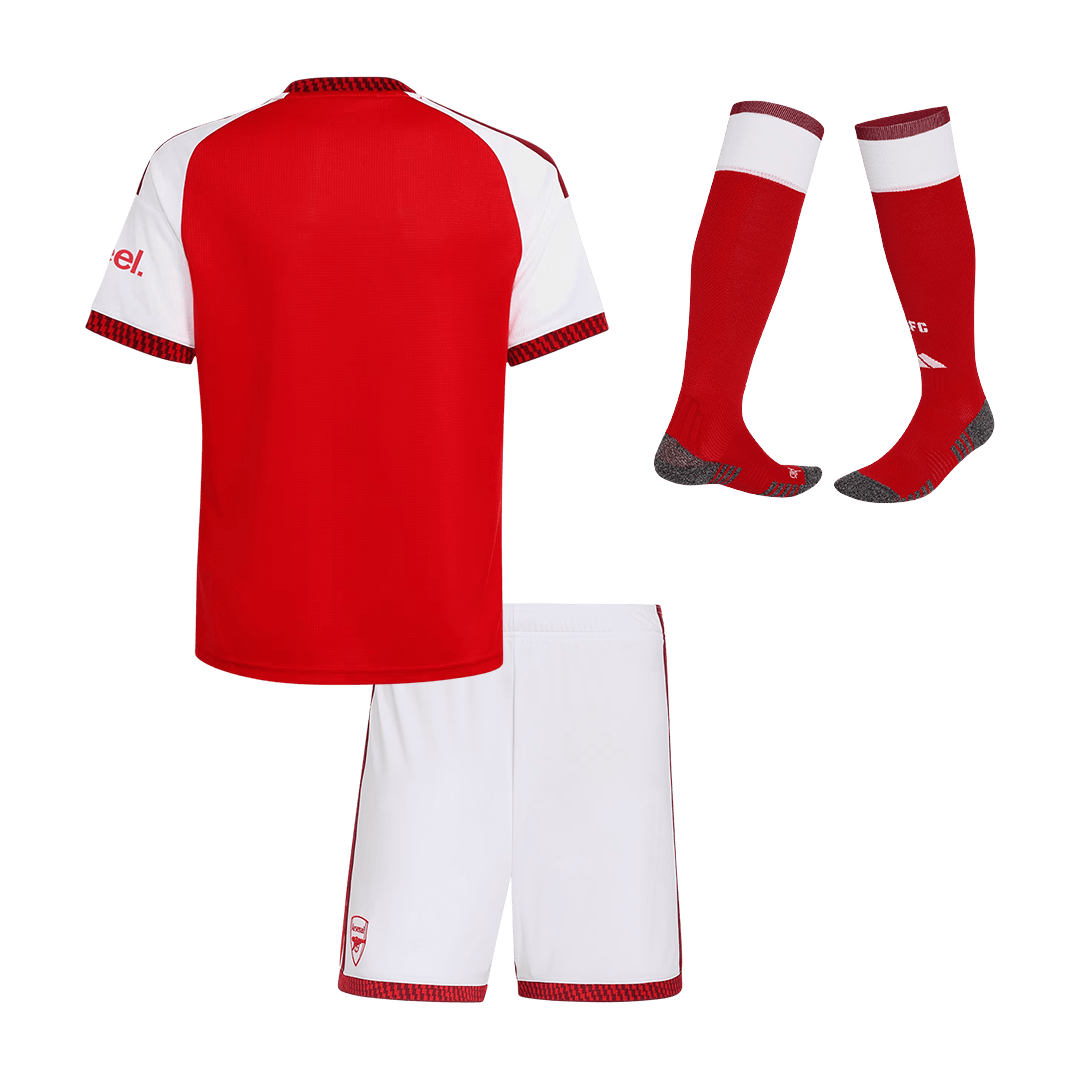 Kid's Arsenal 2026/27 Home Soccer Jersey Full Kit