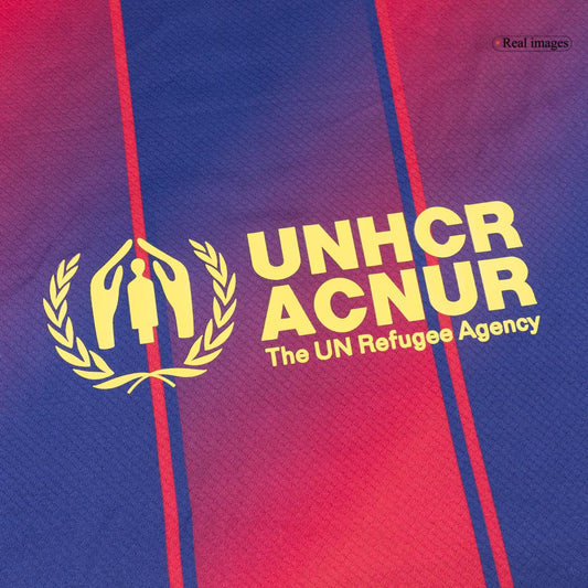 Men's Barcelona 2025/26 Home Long Sleeve Soccer Jersey product view 2