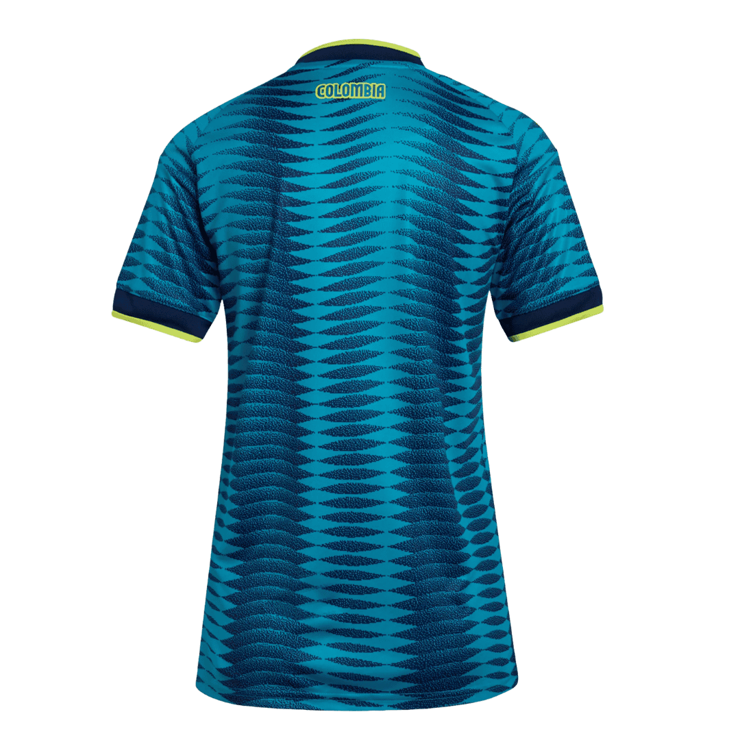 Women's Colombia World Cup 2026 Away Soccer Jersey product view 2