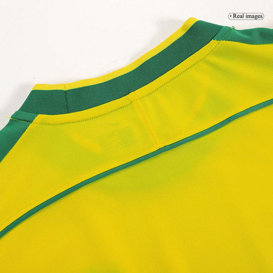 Retro RIVALDO #10 Men's Brazil World Cup 1998 Home Soccer Jersey product view 2