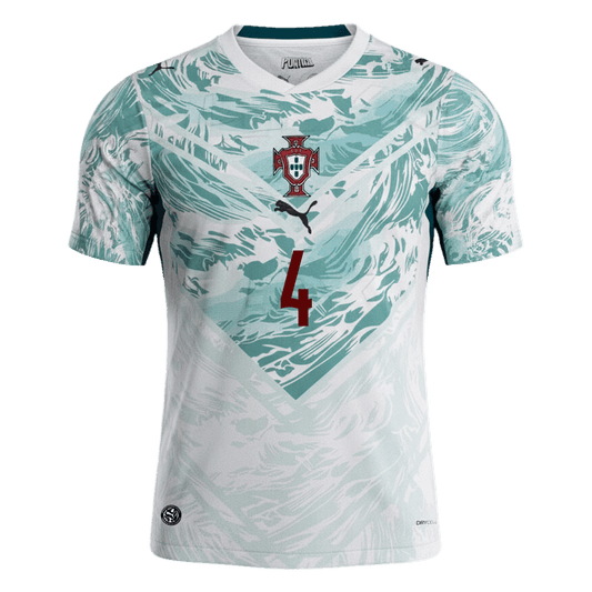 RÚBEN DIAS #4 Men's Portugal World Cup 2026 Away Soccer Jersey product view 2
