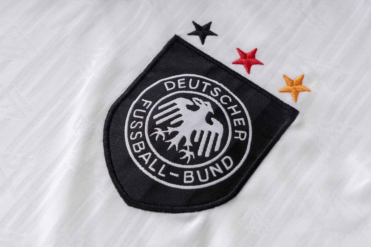Retro Men's Germany 1996 Home Soccer Jersey product view 5