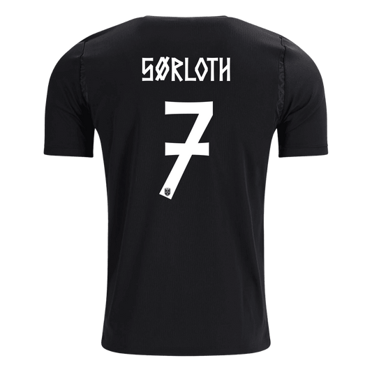 SØRLOTH #7 Men's Norway World Cup 2026 Away Soccer Jersey product view 2