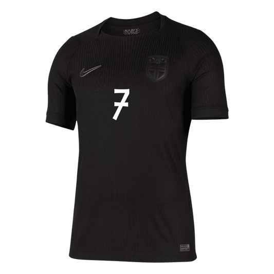 SØRLOTH #7 Men's Norway World Cup 2026 Player Version Away Soccer Jersey - Slim Fit product view 2