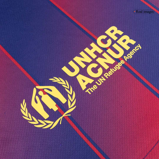 RAPHINHA #11 Men's Barcelona UCL 2025/26 Home Soccer Jersey Premium product view 2