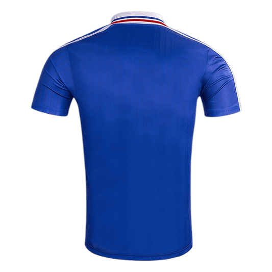 Retro Men's France 1994 Home Soccer Jersey product view 2