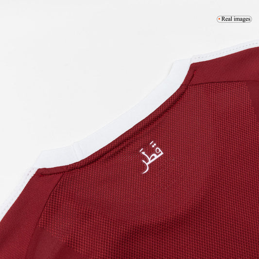 Men's Qatar World Cup 2026 Player Version Home Soccer Jersey - Slim Fit product view 2