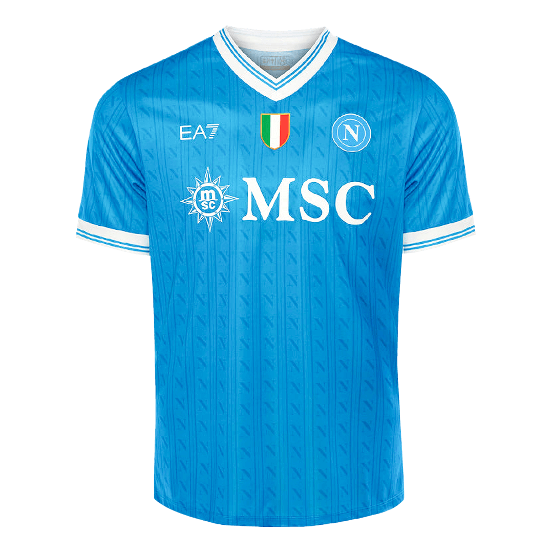 DE BRUYNE #11 Men's Napoli 2025/26 Home Soccer Jersey product view 9
