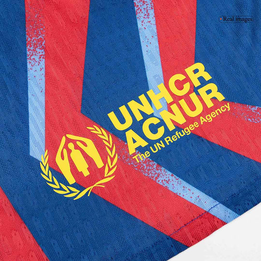 Men's Barcelona 2025/26 Player Version Fourth Away Soccer Jersey - Slim Fit product view 2