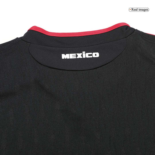 Retro Men's Mexico 2010 Away Soccer Jersey product view 2