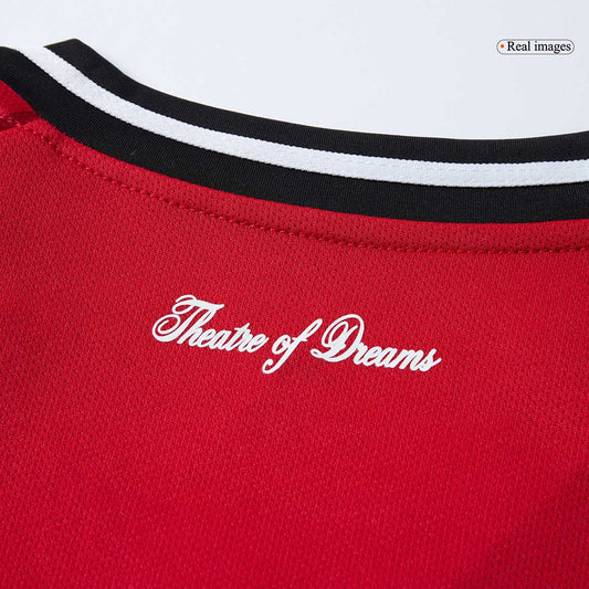 Men's Manchester United 2025/26 Home Long Sleeve Soccer Jersey product view 2