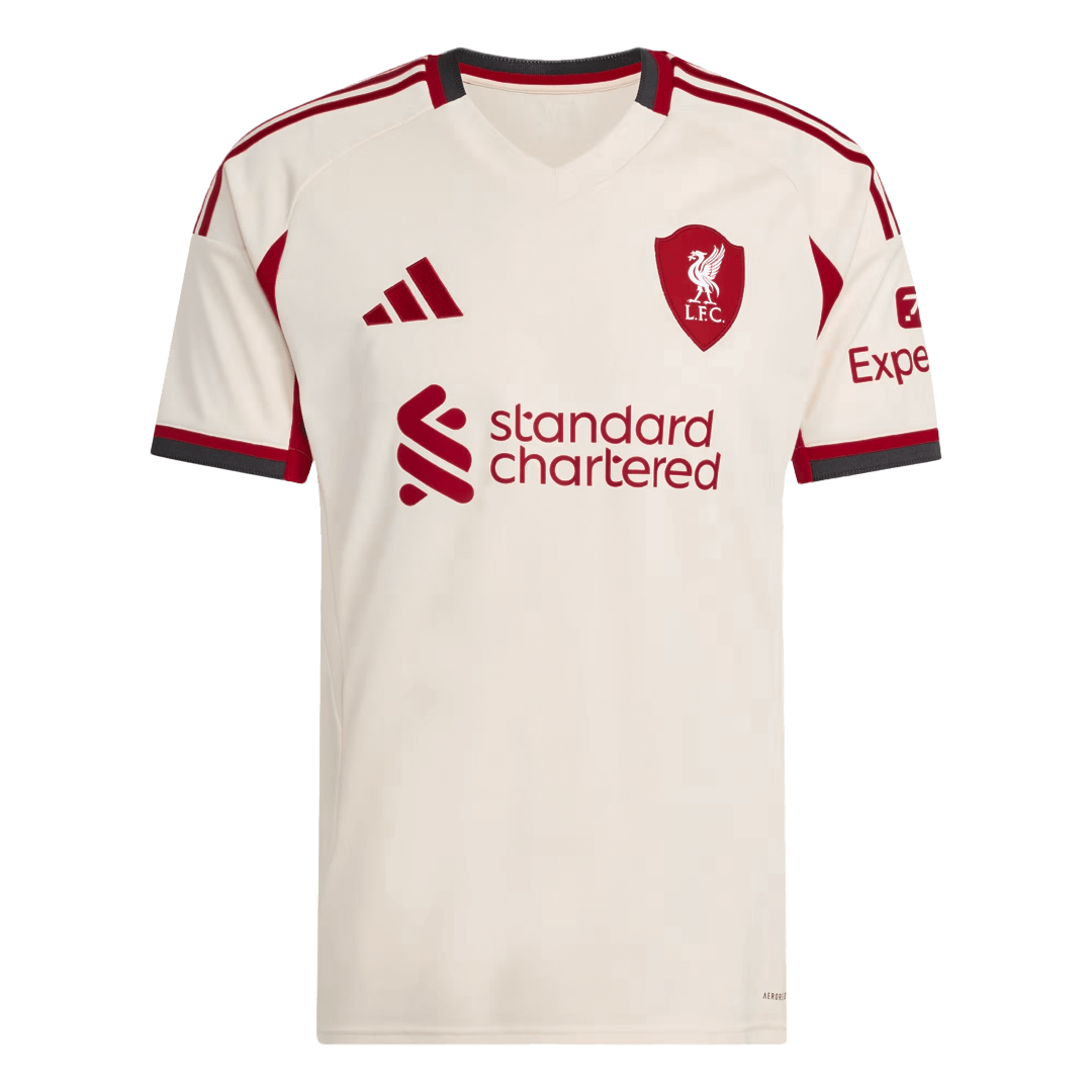 SZOBOSZLAI #8 Men's Liverpool 2025/26 Away Soccer Jersey product view 10