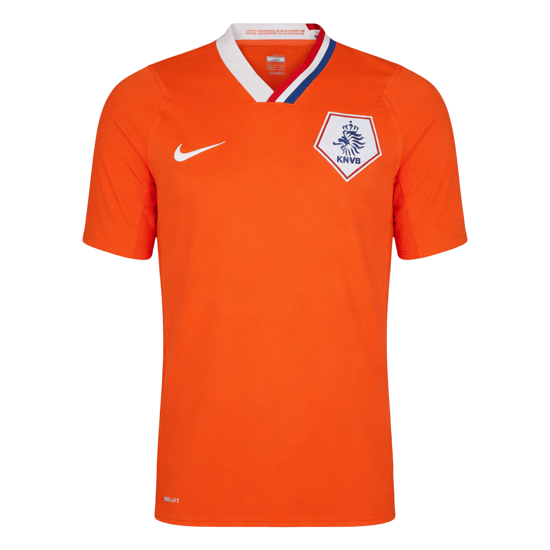 Retro Men's Netherlands 2008 Home Soccer Jersey product view 1