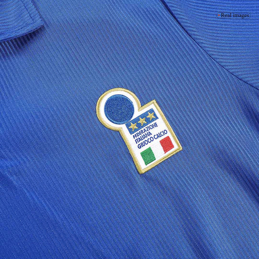 Retro Men's Italy World Cup 1998 Home Soccer Jersey product view 2