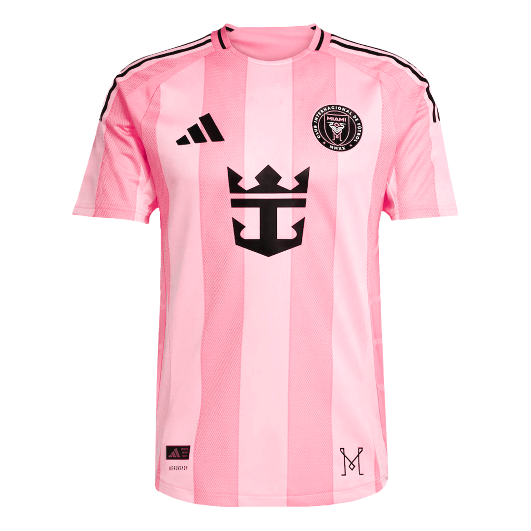 DE PAUL #7 Men's Inter Miami CF 2025 Player Version Home Soccer Jersey - Slim Fit product view 13