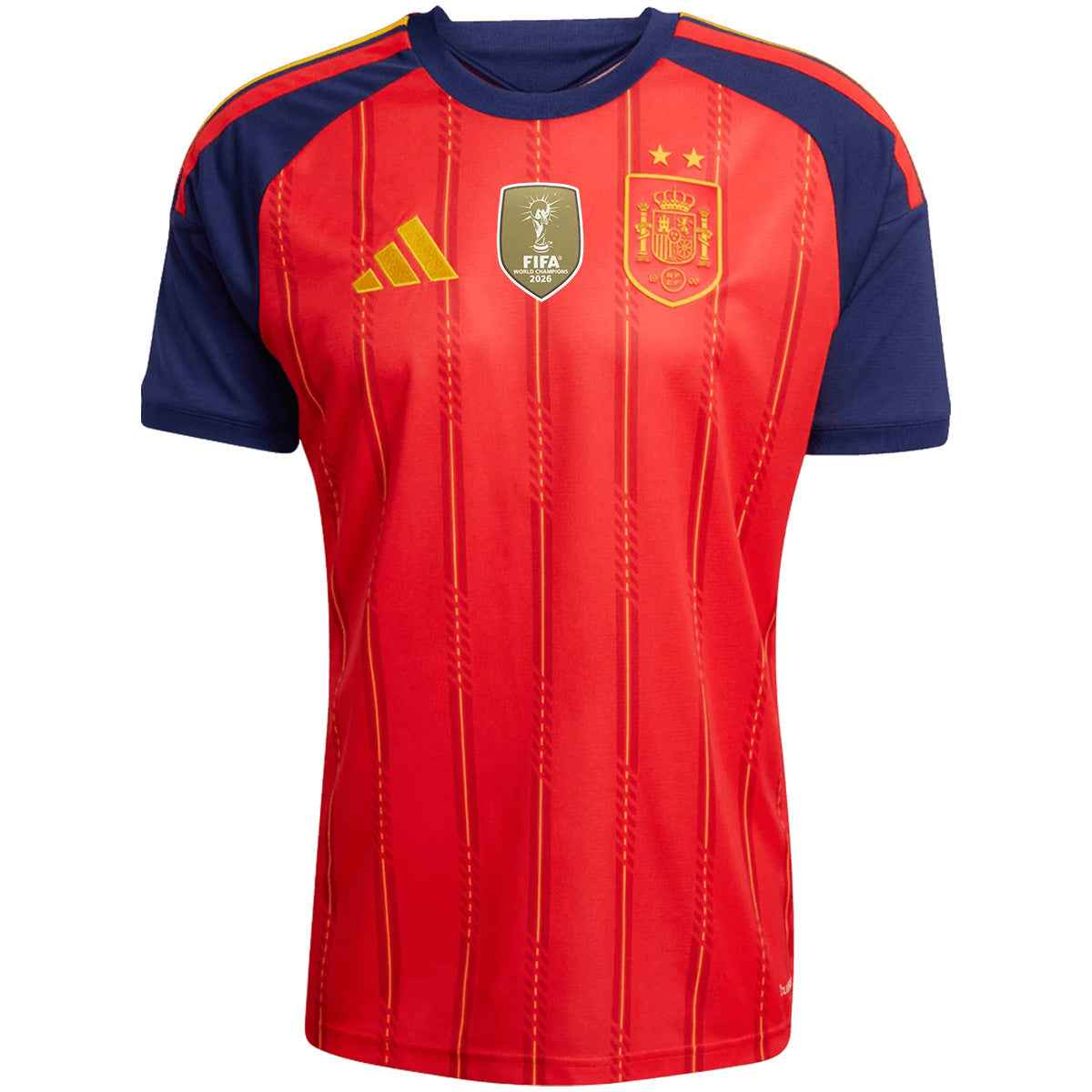 CAMPEONES #26 Men's Spain World Cup 2026 Home Soccer Jersey Premium product view 2