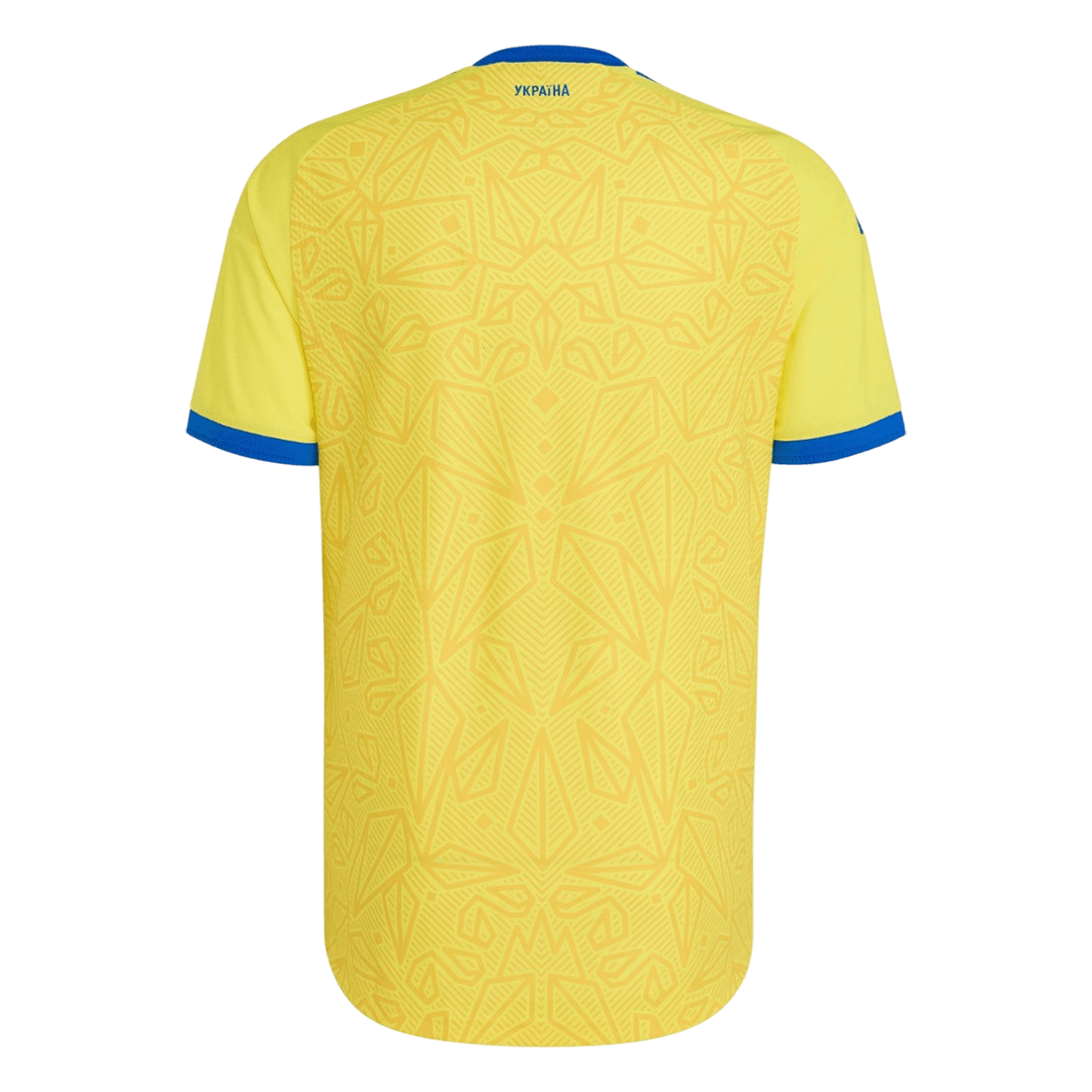 Men's Ukraine World Cup 2026 Home Soccer Jersey product view 9
