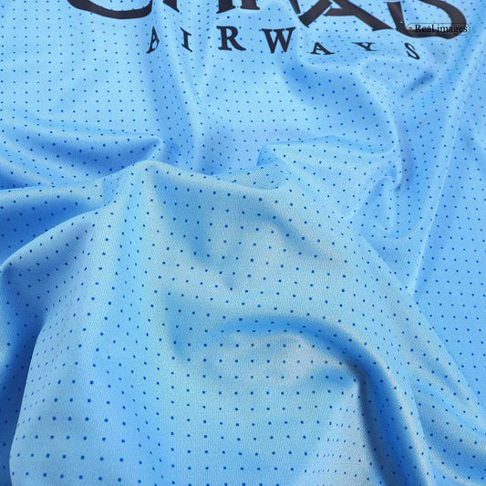 Retro Men's Manchester City 2011/12 Home Soccer Jersey product view 2